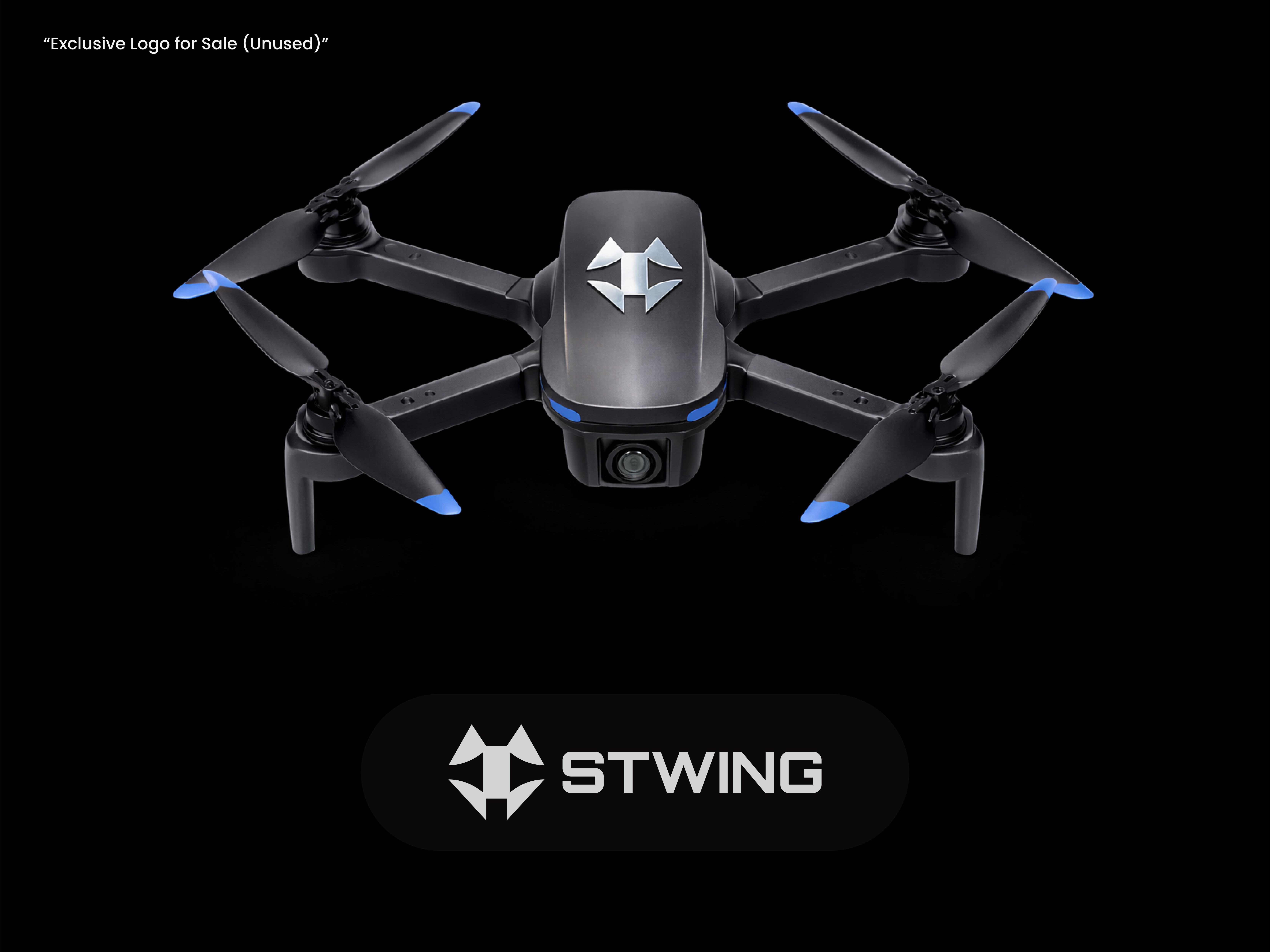 Drone Logo Design | Modern Tech Brand Identity, logo design