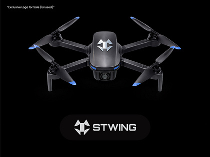 Drone Logo Design | Modern Tech Brand Identity, logo design