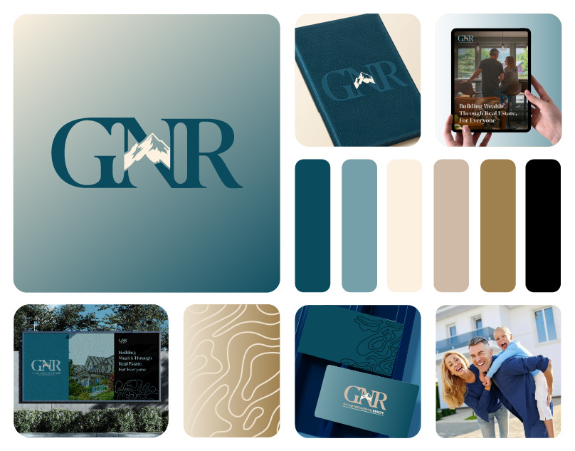 Logo & Branding Design - Full branding package brand guidelines branding branding design business cards design agency illustration logo logo design real estate real estate agency realator realty stationery design usa