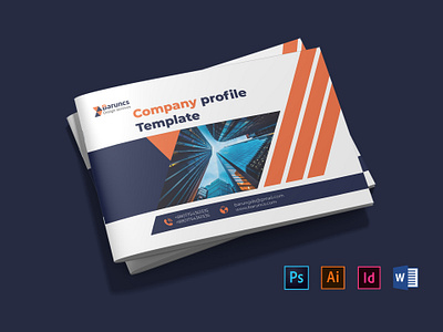 Premium Vector  Company profile dossier template