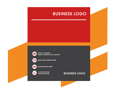 Business Card Design alphabet branding business card creative design graphic design illustration logo symbol ui vector