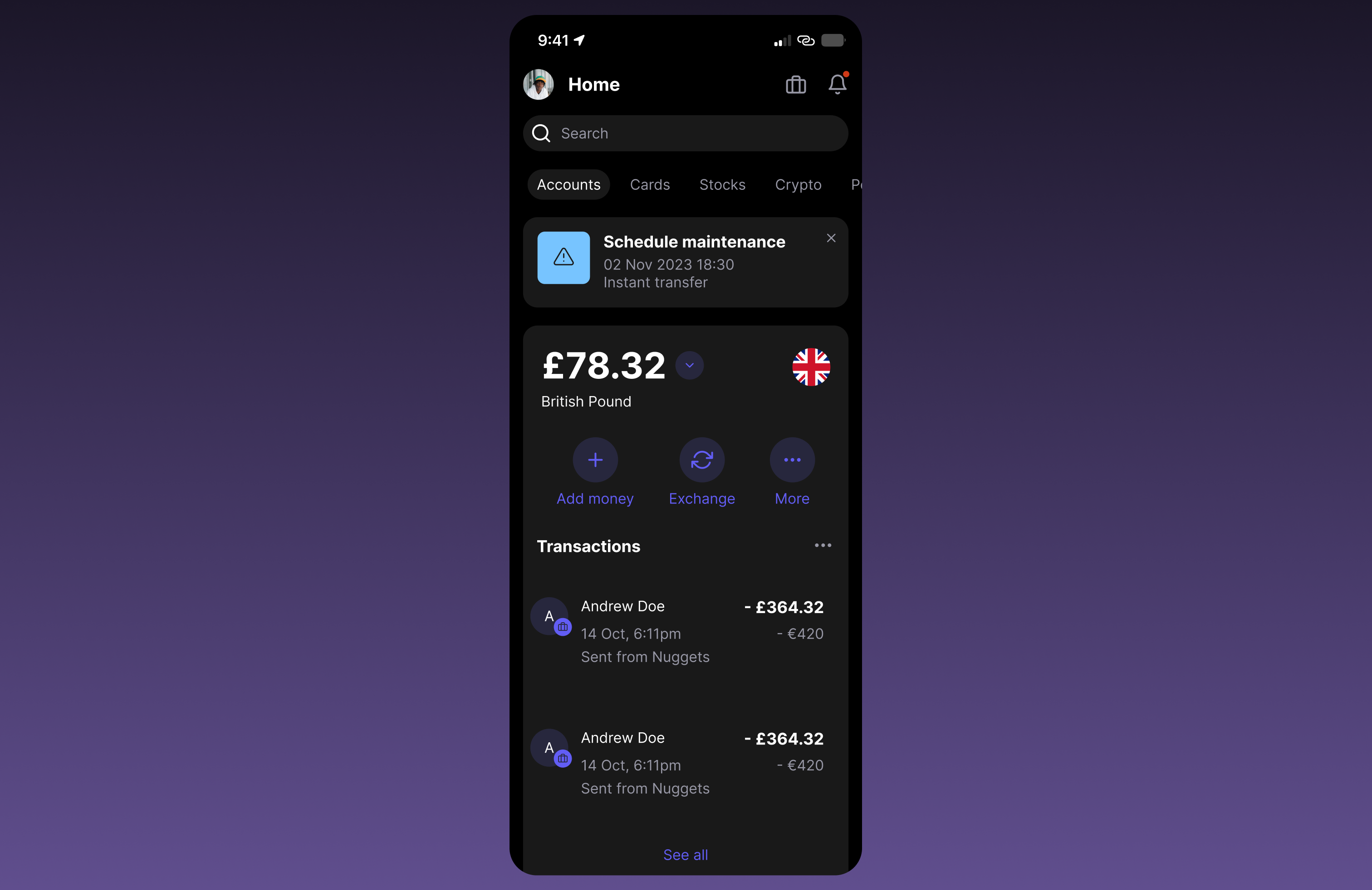 Financial App