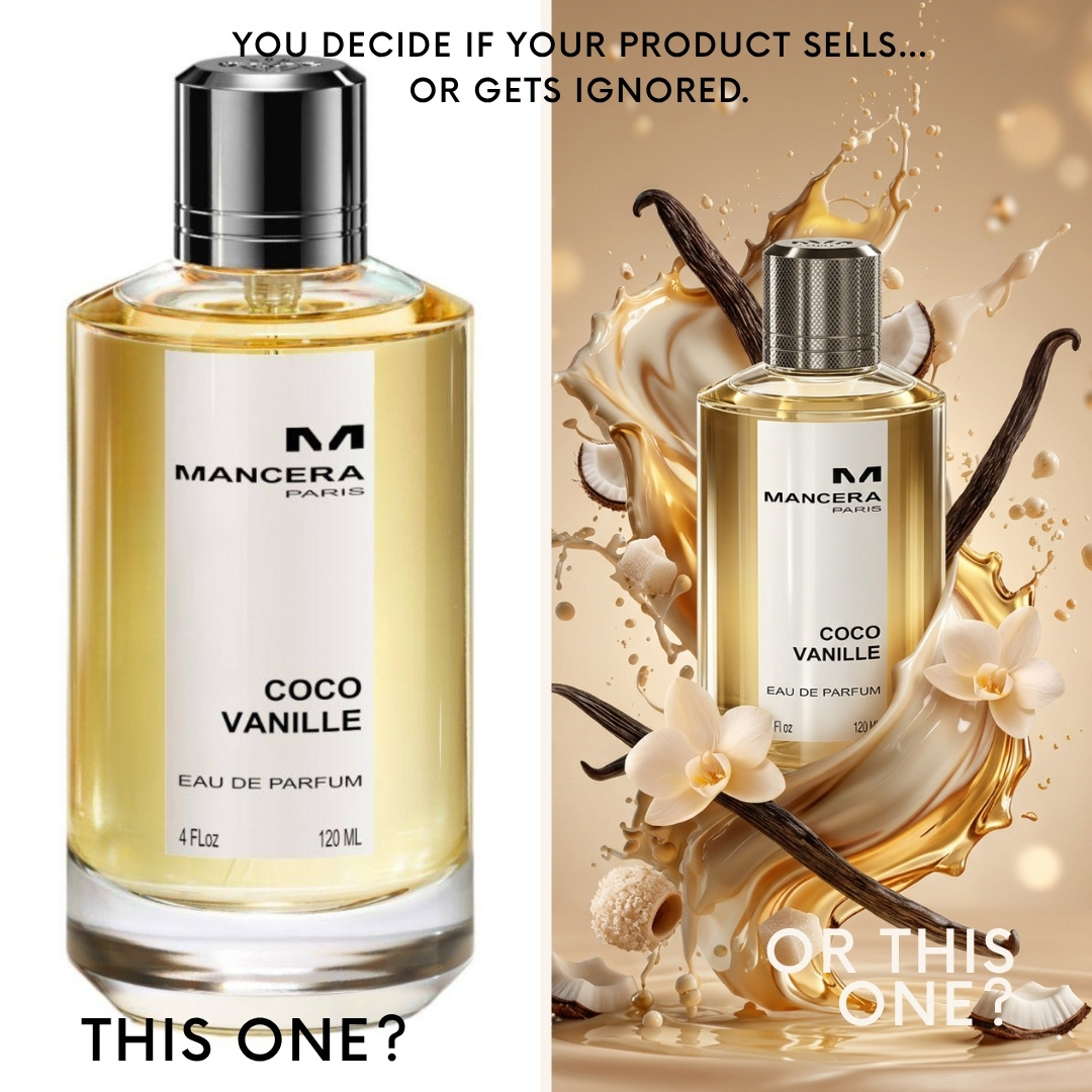 You decide if your product sells…
or gets ignored