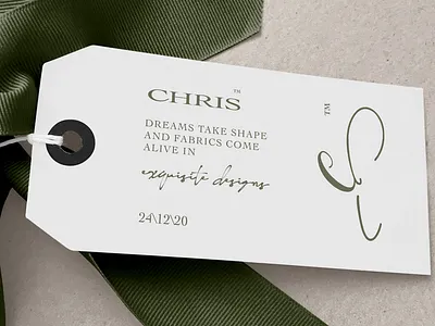CHRIS Atlier Brand Identity branding creative design designers fashion identity logo