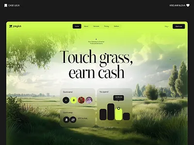Fintech & Crypto Landing Page Design animation blockchain landing page crypto landing page fintech landing page fintech ui high converting landing page landing page saas design ui web design website