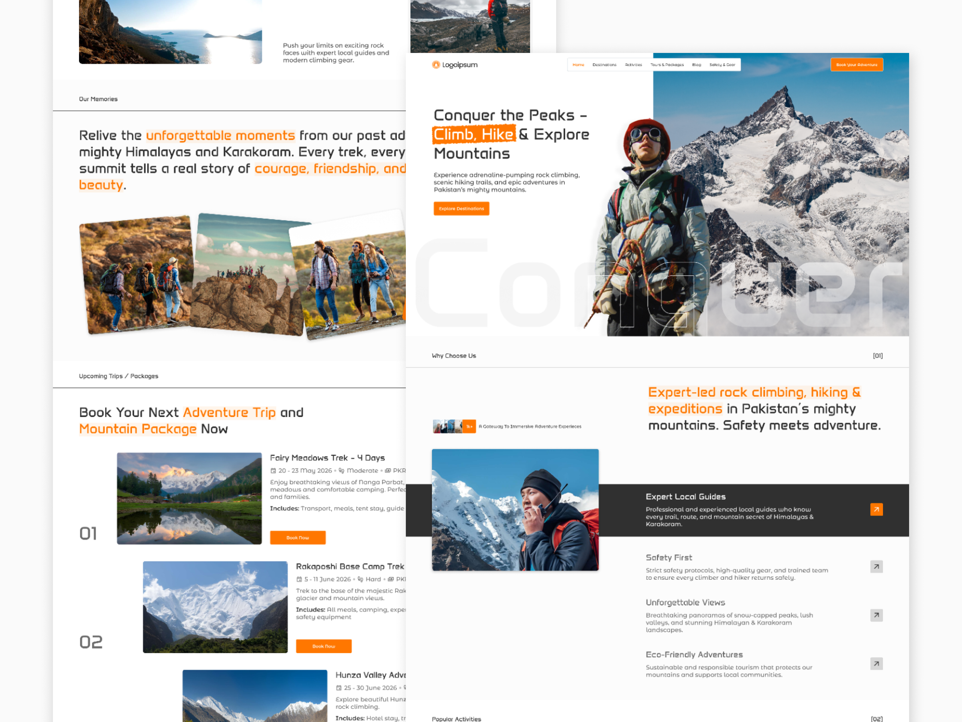 Example of Business Websites & Landing Pages