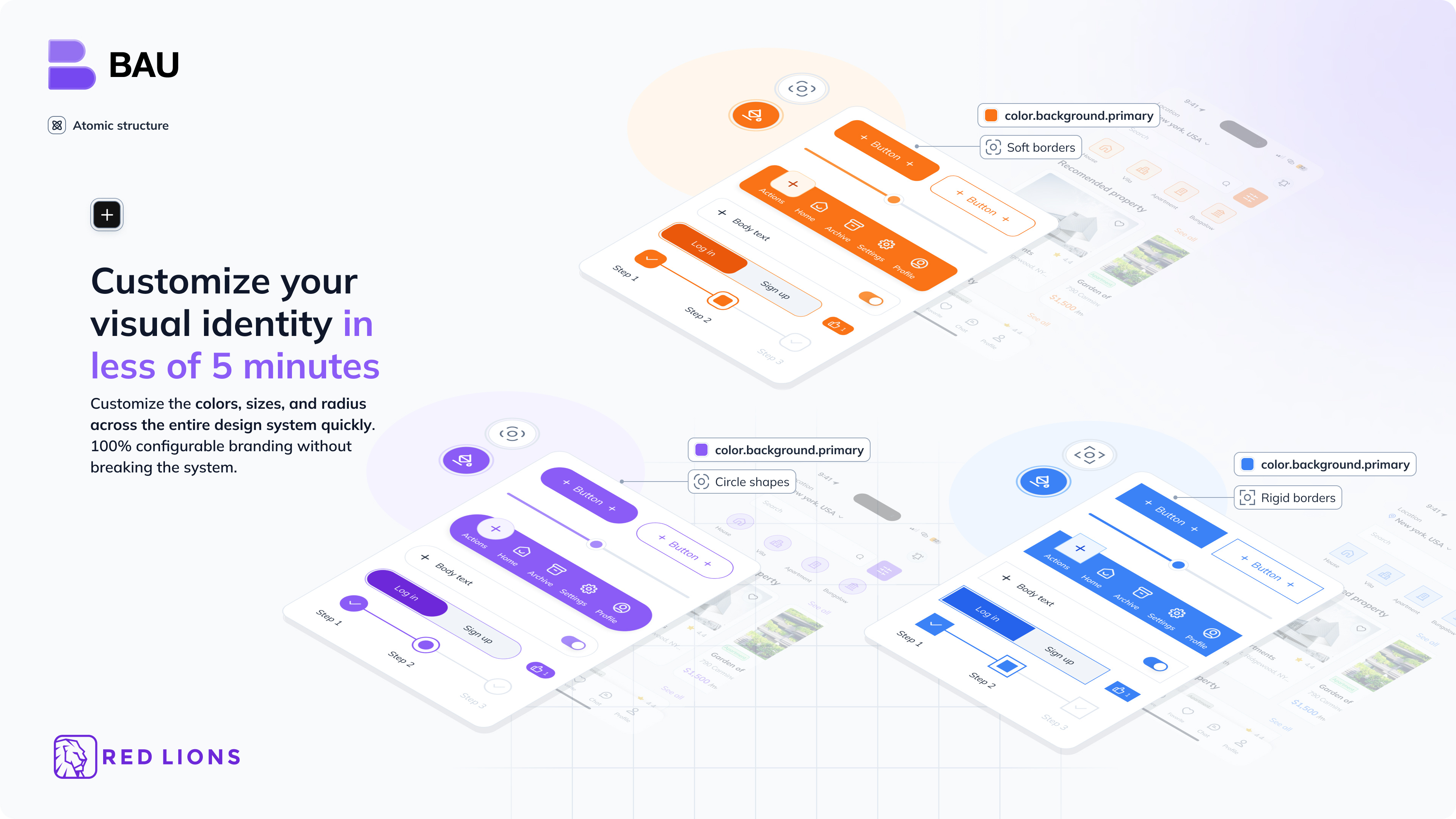 Example of Ai Design System, Scalable & Modular Com
