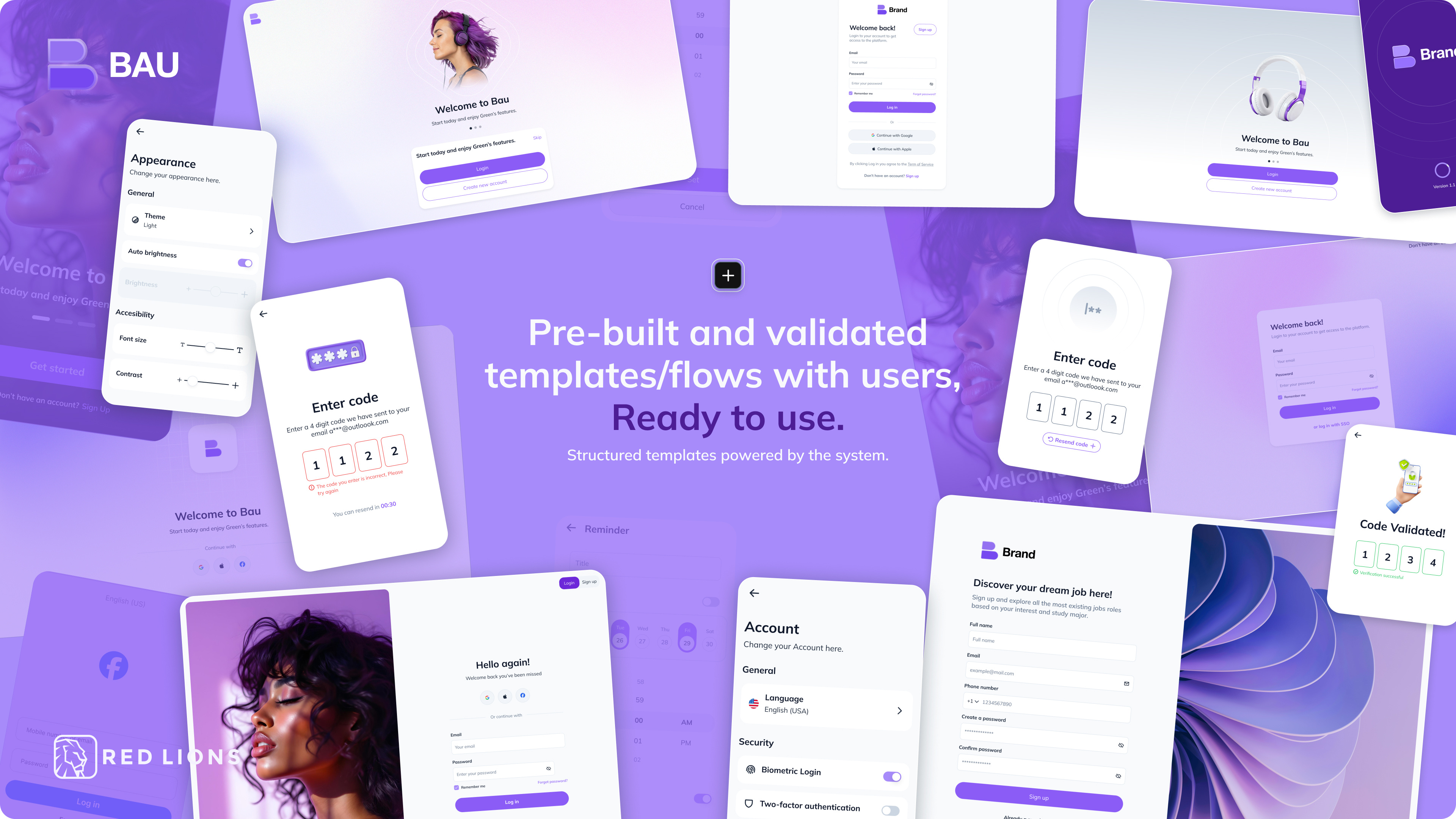 Example of Ai Design System, Scalable & Modular Com