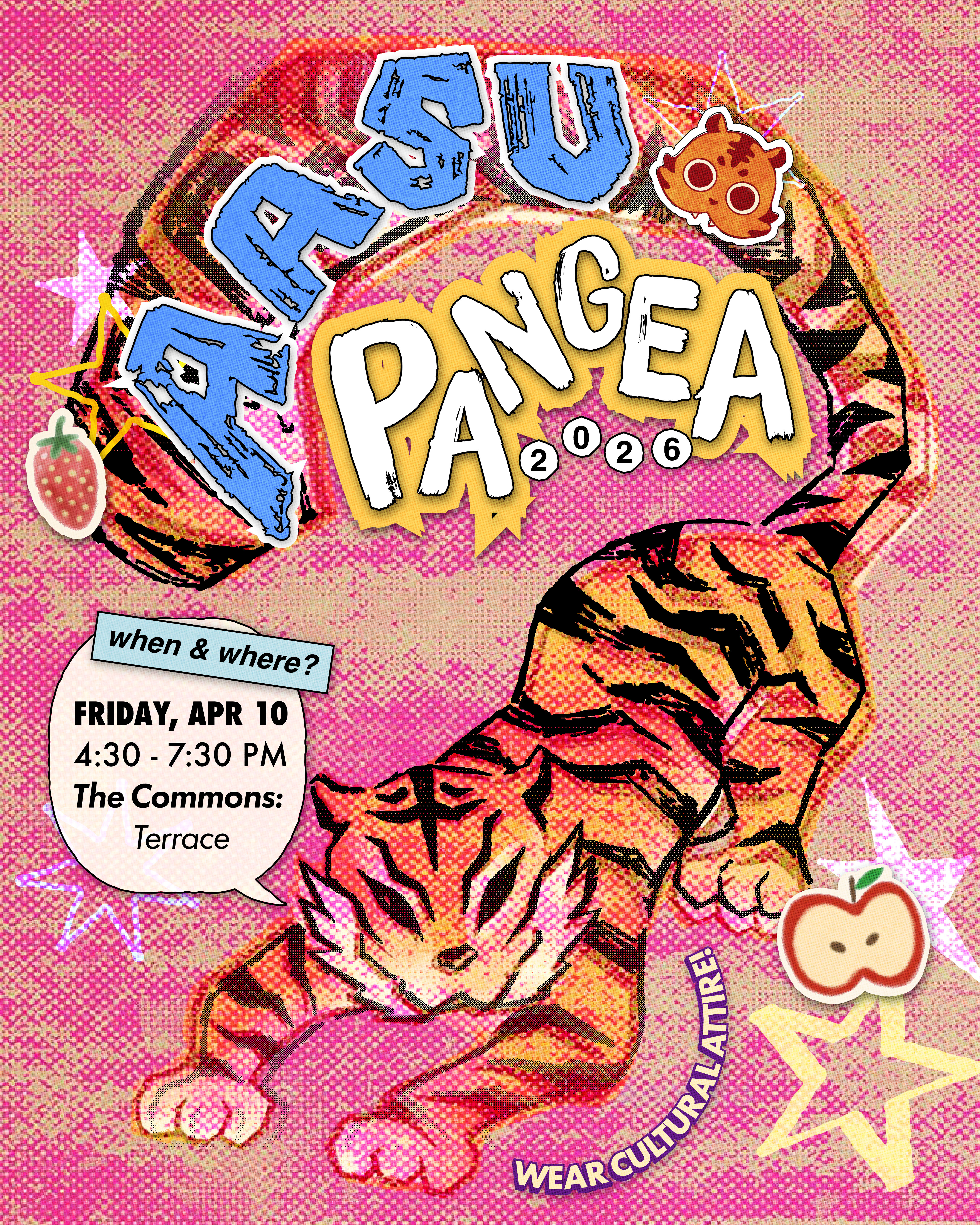 AASU Pangea 2026 Social Media & Flyer