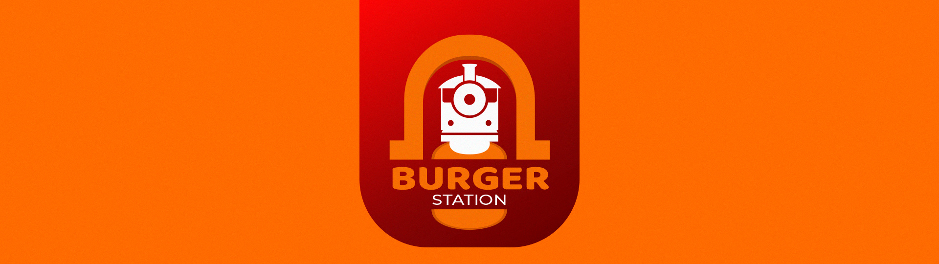Burger Station | Branding branding burger design food graphic design logo post products station