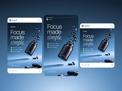 Social media design for a wellness brand advertising brand design brand identity design brand marketing design digital product graphic design social media social media post social media work ui wellness brand wellness design
