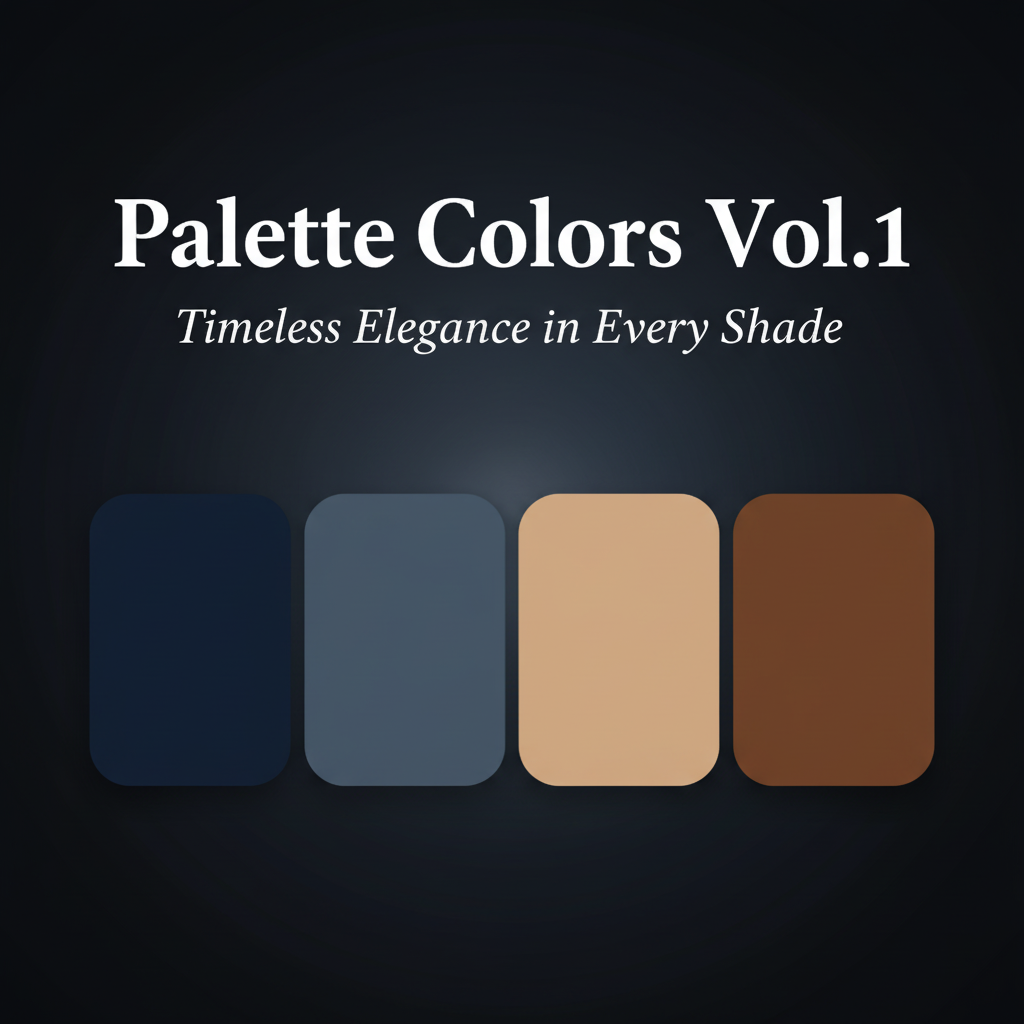 Timeless Elegance in Every Shade 3d animation branding color colours design graphic design inspiration logo motion graphics palette ui