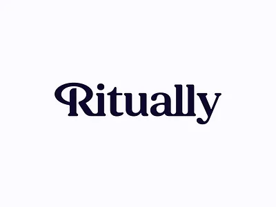 Ritually Wordmark ai logo brand design brand identity branding lettermark logo logomark logotype r logo saas logo startup logo tech logo technology logo type typography visual identity wordmark