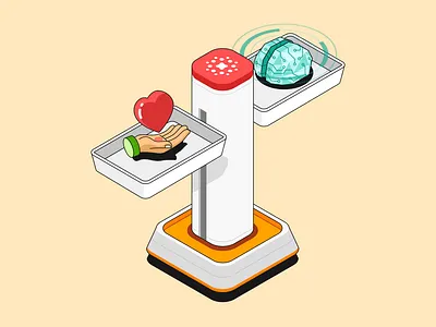 Human-Centric Technology Illustrations ai saas branding artificial intelligence branding b2b software marketing digital transformation visuals empathetic tech design enterprise software illustration ethical ai design ethical tech startup healthtech visual identity human centric tech isometric ai illustration medical saas visuals patient care technology premium saas assets startup brand strategy tech brand authority trust building digital assets user adoption strategy