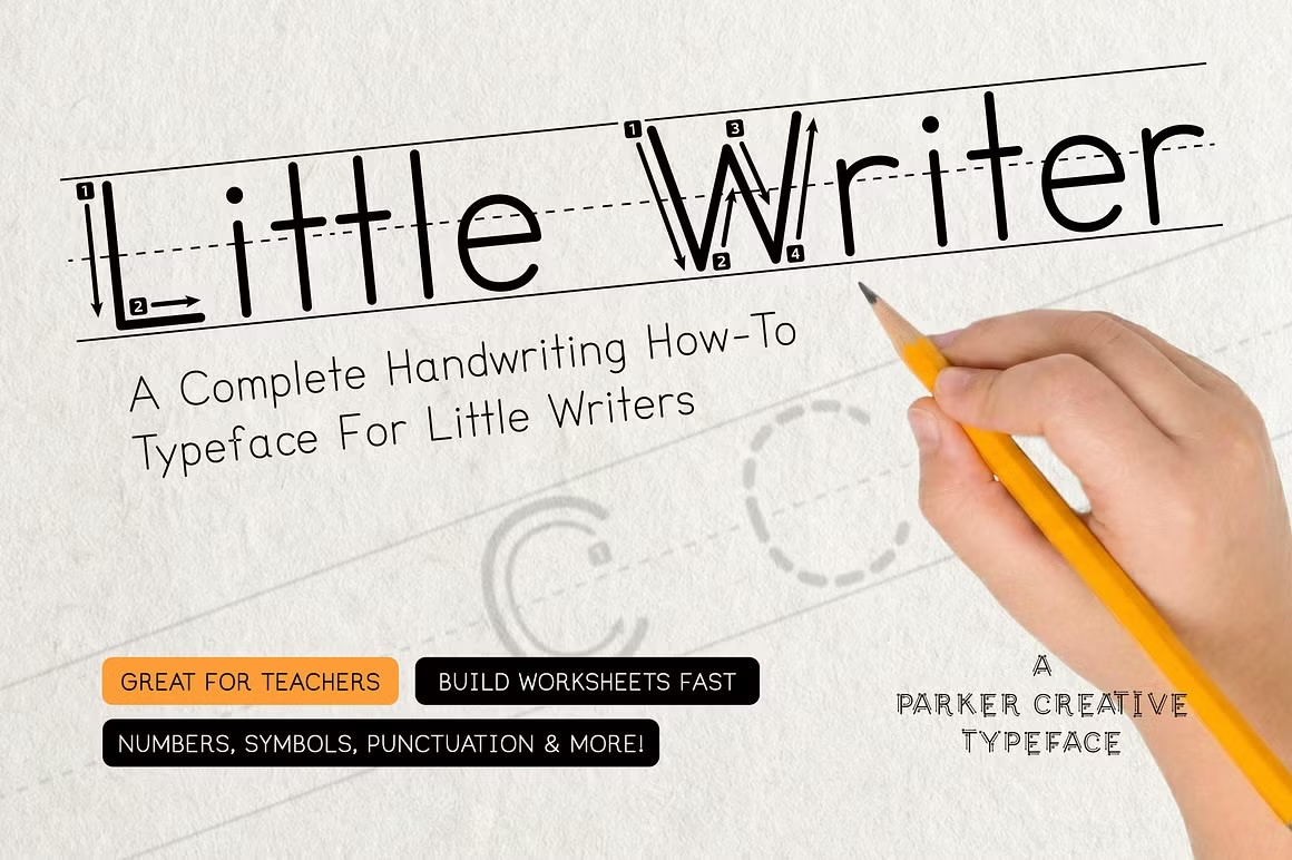 Learn to Write - Handwriting Font