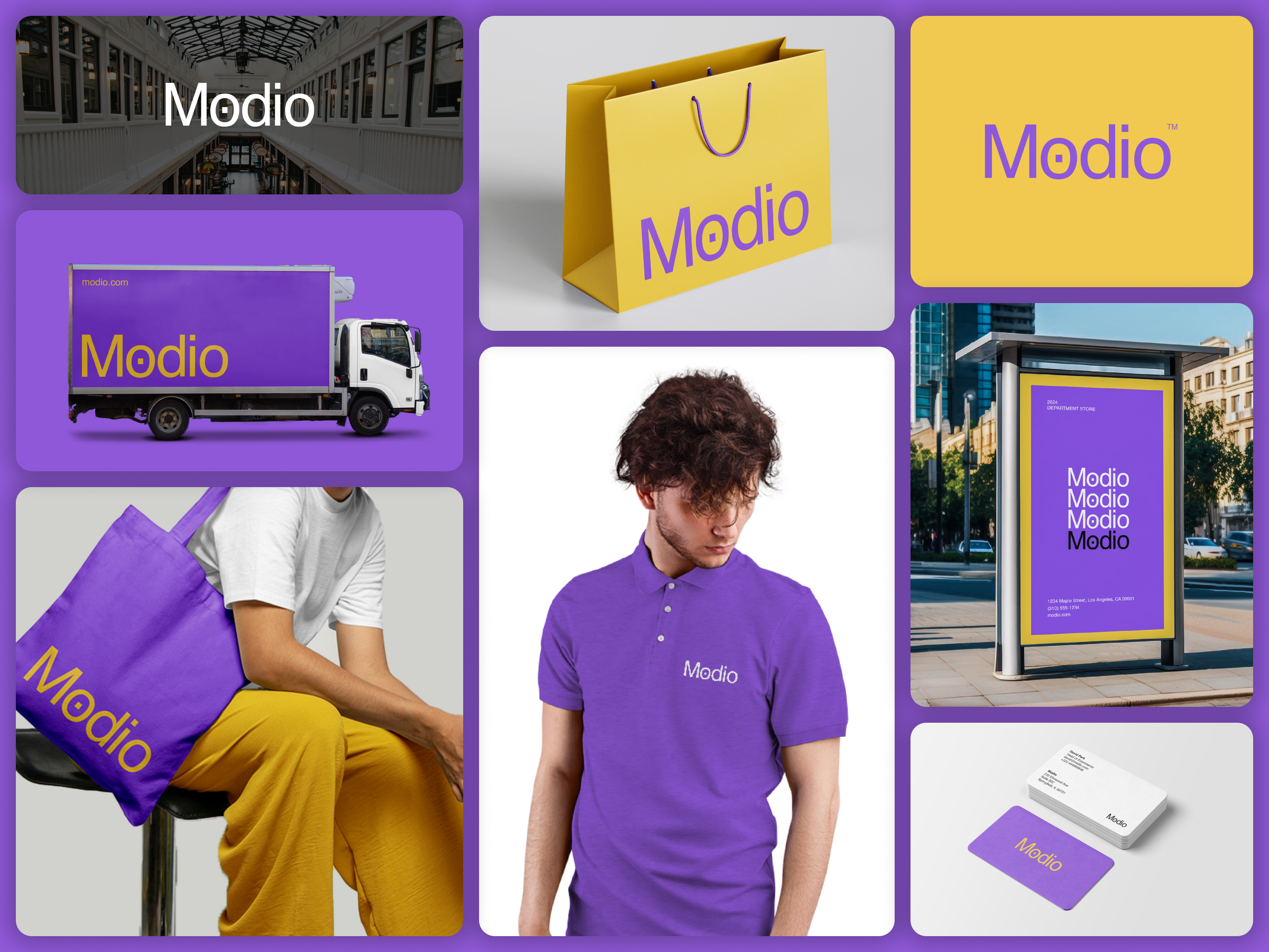 Modio Logo Design