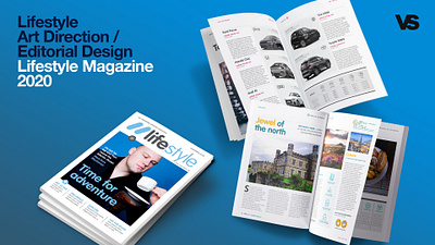 Lifestyle Magazine 2020 branding design editorial design graphic design layout design magazine design typography