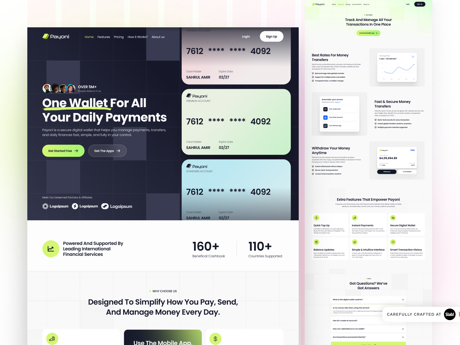 Example of I Created A Clean Website Design