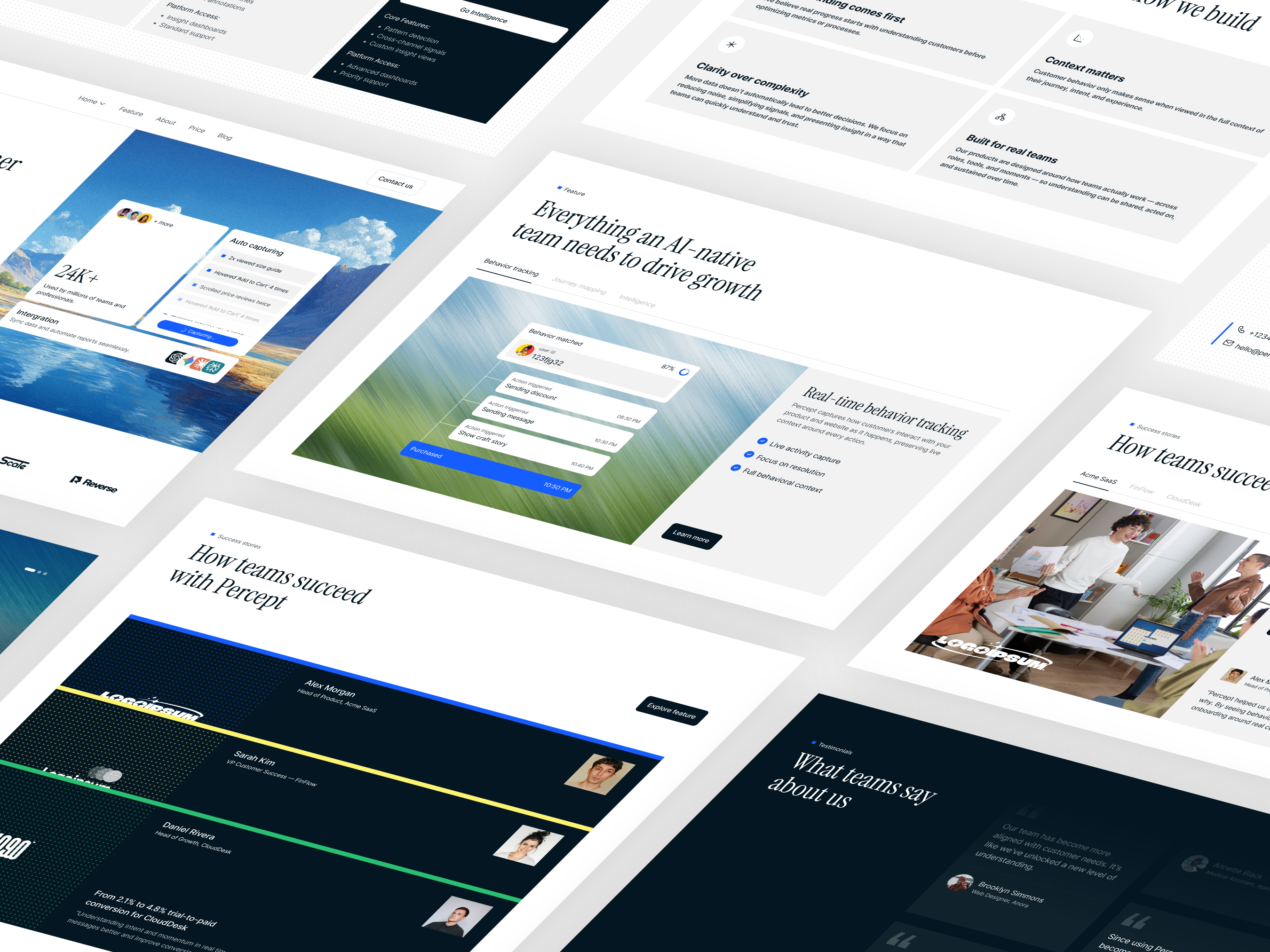 Example of Website Design & Development