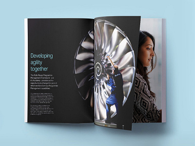 Rolls Royce Management Booklet 2019 automotive booklet branding brochure design editorial design graphic design layout design typography