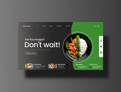 Yummy Food Delivery UI UX Design Concept design food delivery ui food delivery web premium web design ui ux design ux design web design web ui ux design