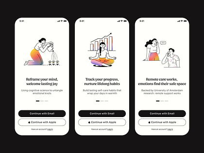 mental health app design