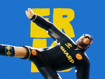 Eric animation cantona eric football