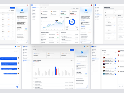 PrimeStay - AI Property CRM Dashboard