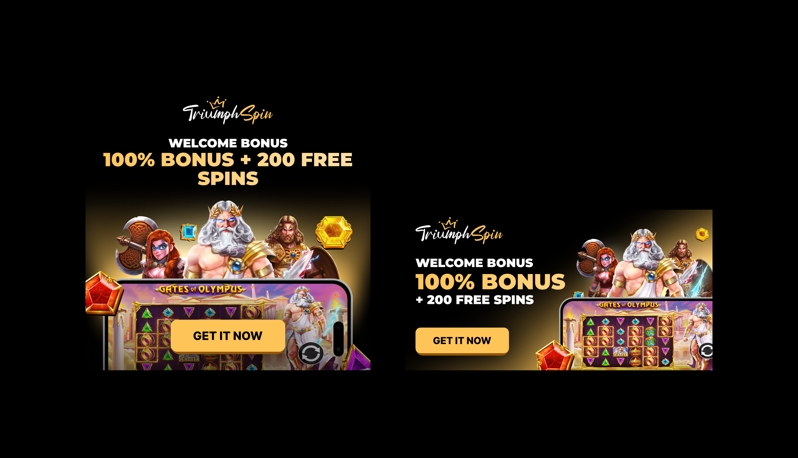 Example of Banner Design For Casino & Betting Brand
