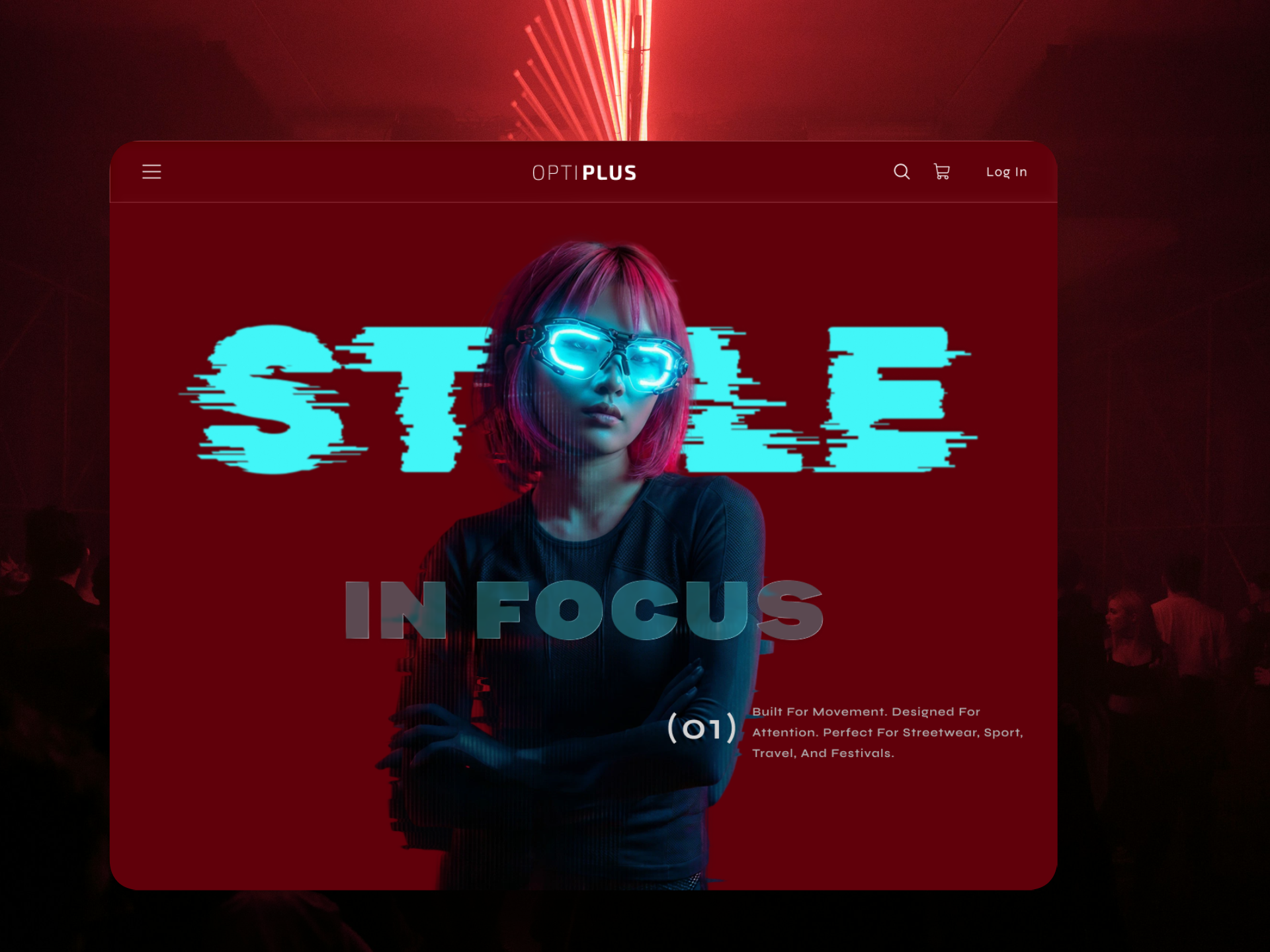 OptiPlus - e-commerce sun glasses