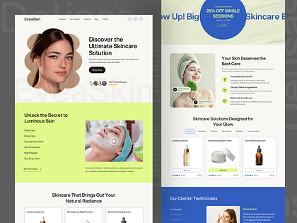 Skincare Website