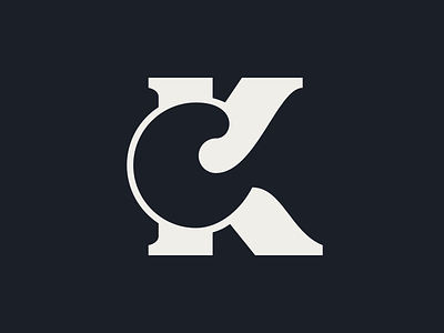 CK monogram branding c ck k logo mark monogram
