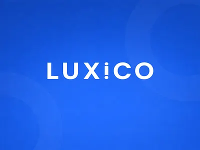 LUXICO – Modern Minimal Logo Design | Luxury Brand Identity blue branding brand identity branding clean logo corporate identity creative logo geometric logo logo design logotype luxury logo minimal logo minimalist design modern branding modern logo premium brand professional logo simple logo startup branding typography logo visual identity