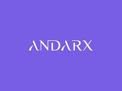 ANDARK Logo branding design letter logo logo logo design minimalist logo simple logo typo logo typography logo