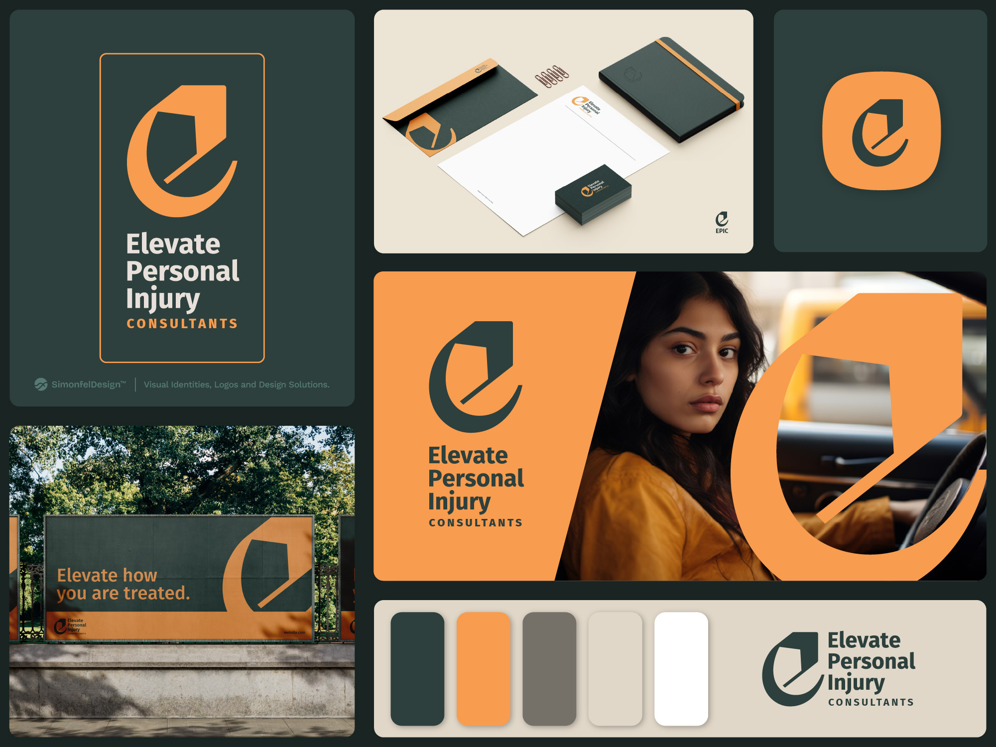 Paralegal Consultant Logo and Brand Design