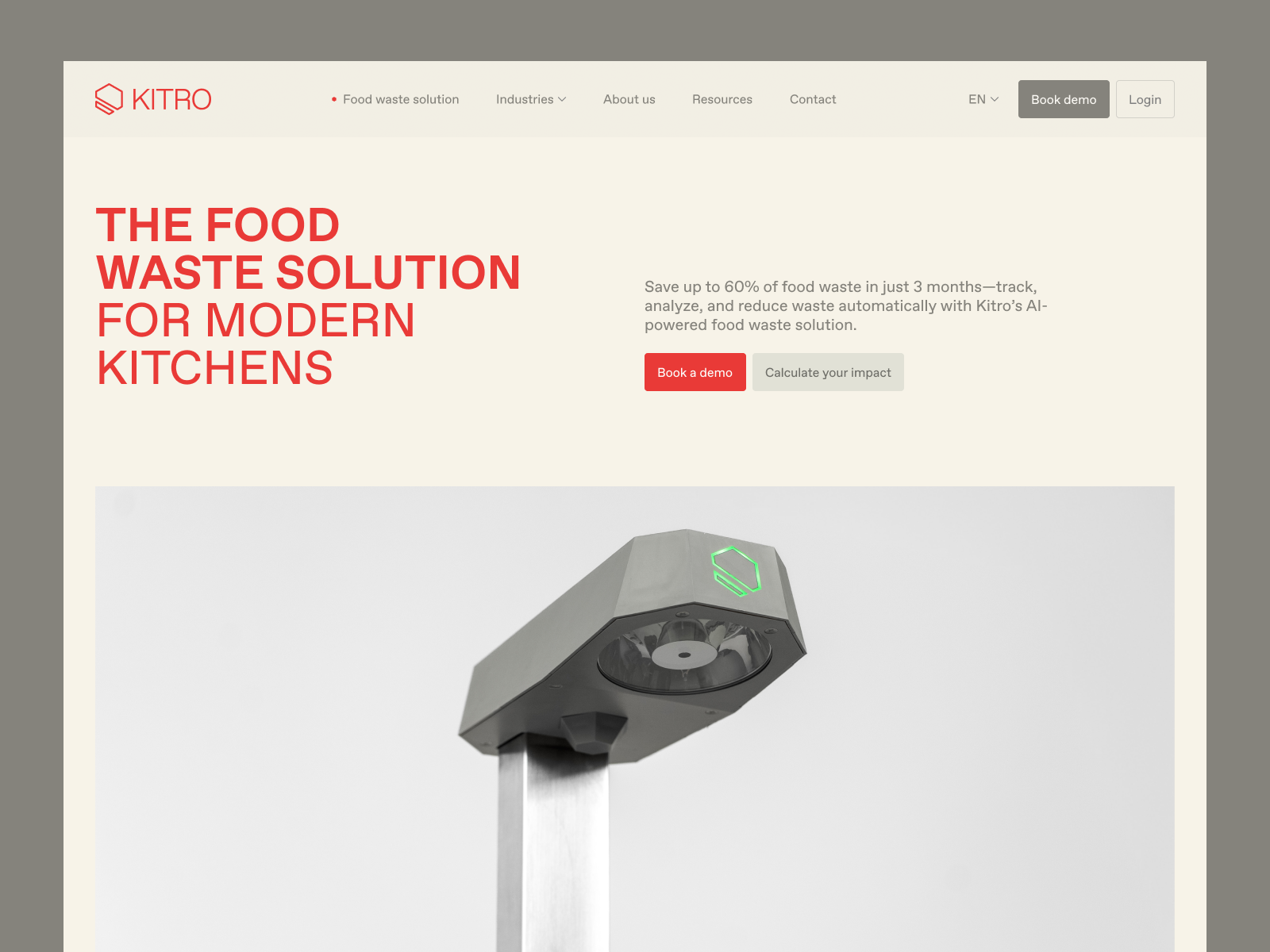 KITRO - web design