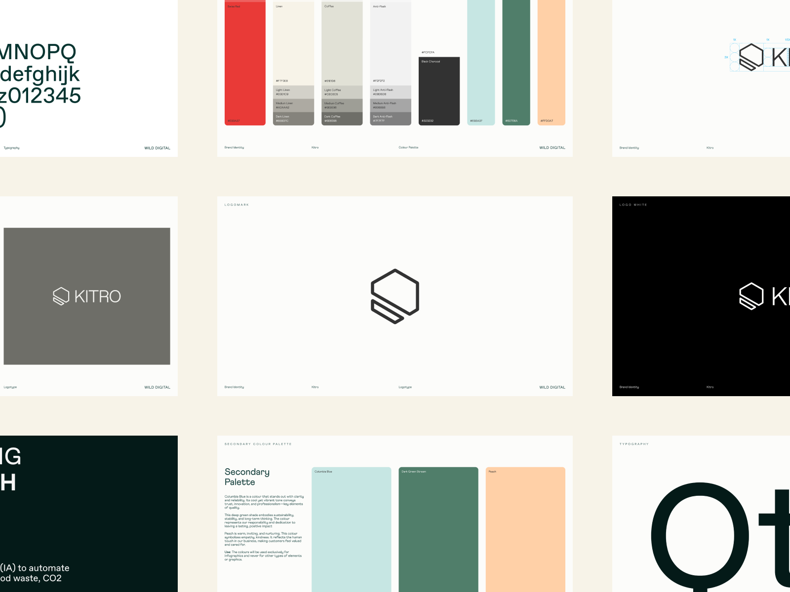 KITRO - visual identity branding graphic design logo visual identity