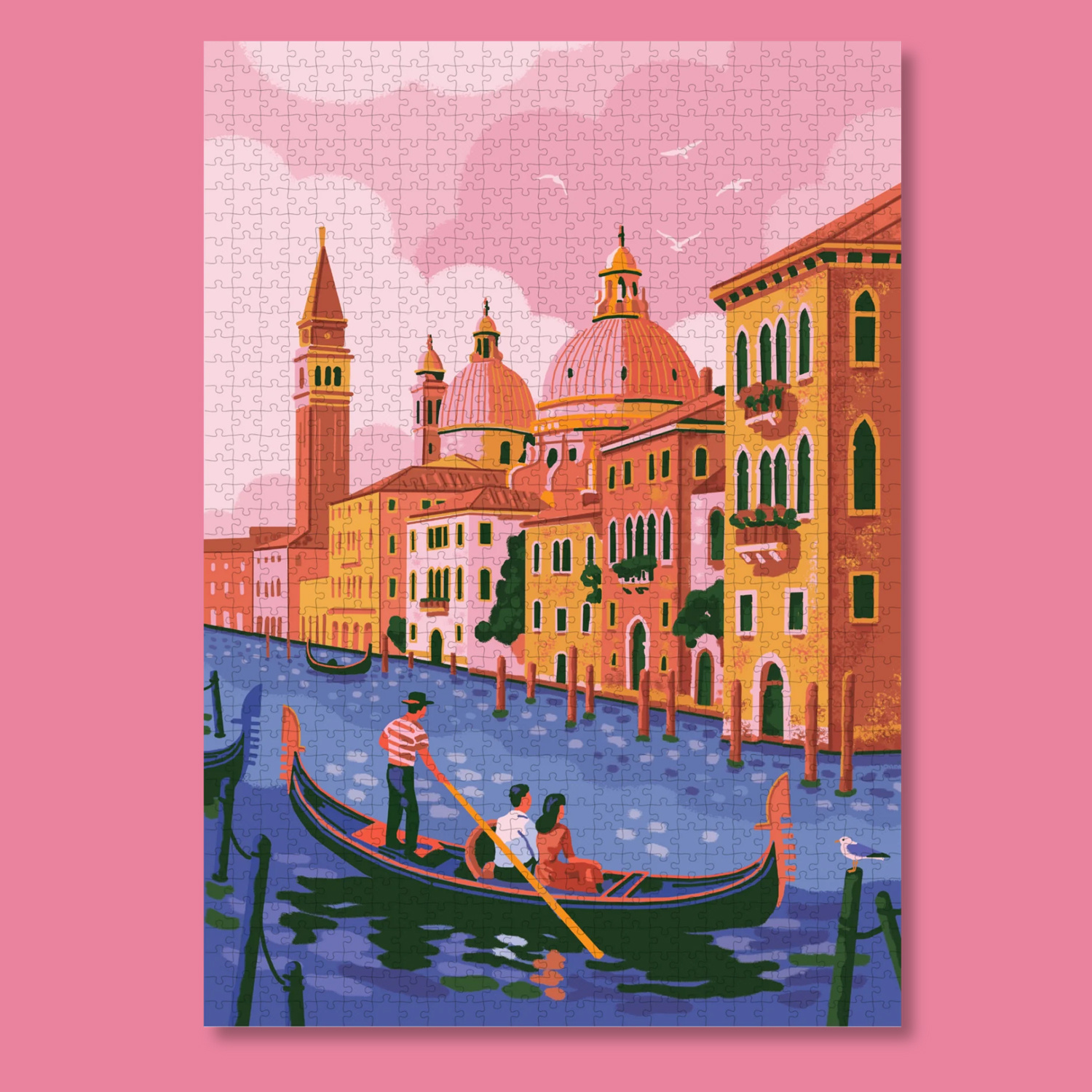 MasterPiece puzzle Venice illustration
