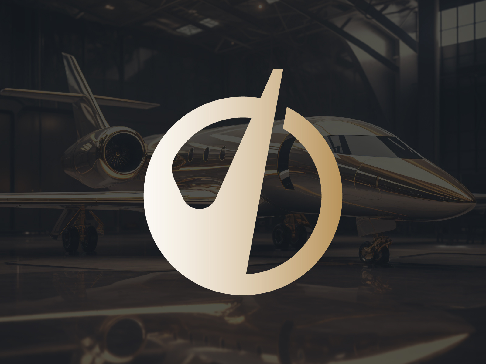 Example of Minimalist Luxury Monogram Logo Design