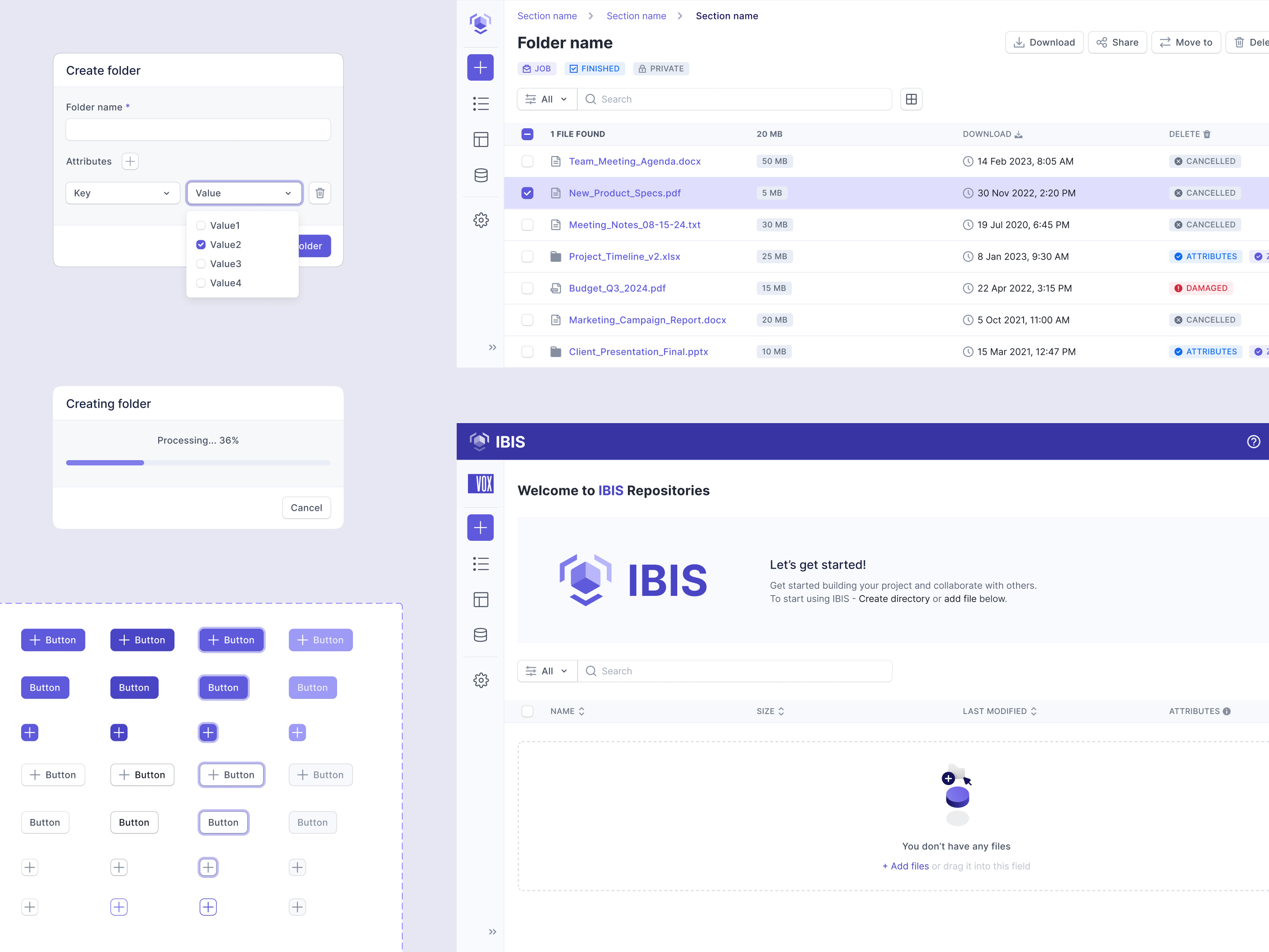 IBIS - data management platform