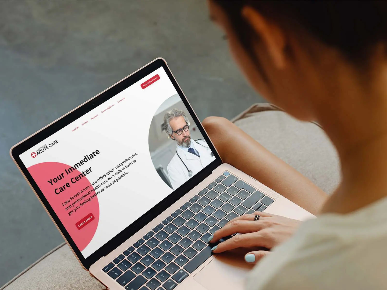 Desktop Interface for Patient‑Focused Navigation