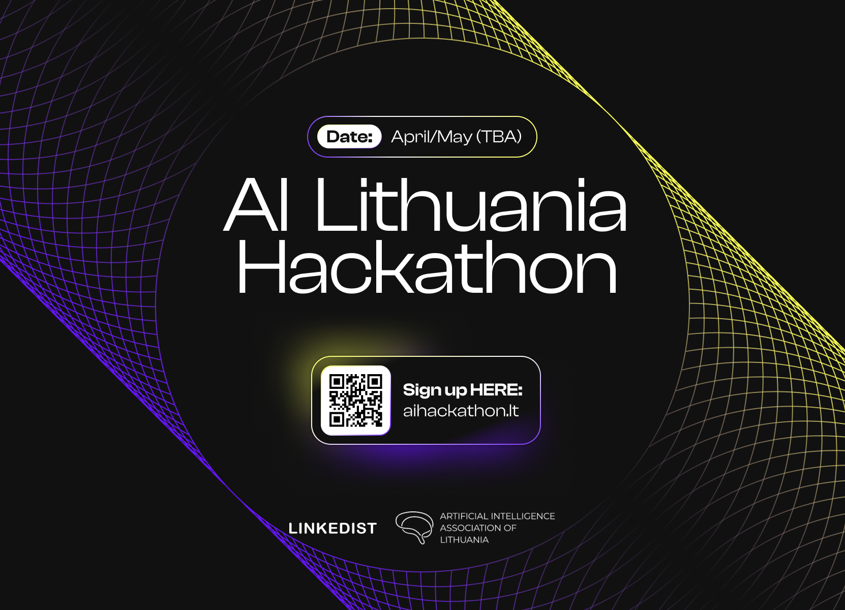 AI Lithuania Hachathon - Event Branding