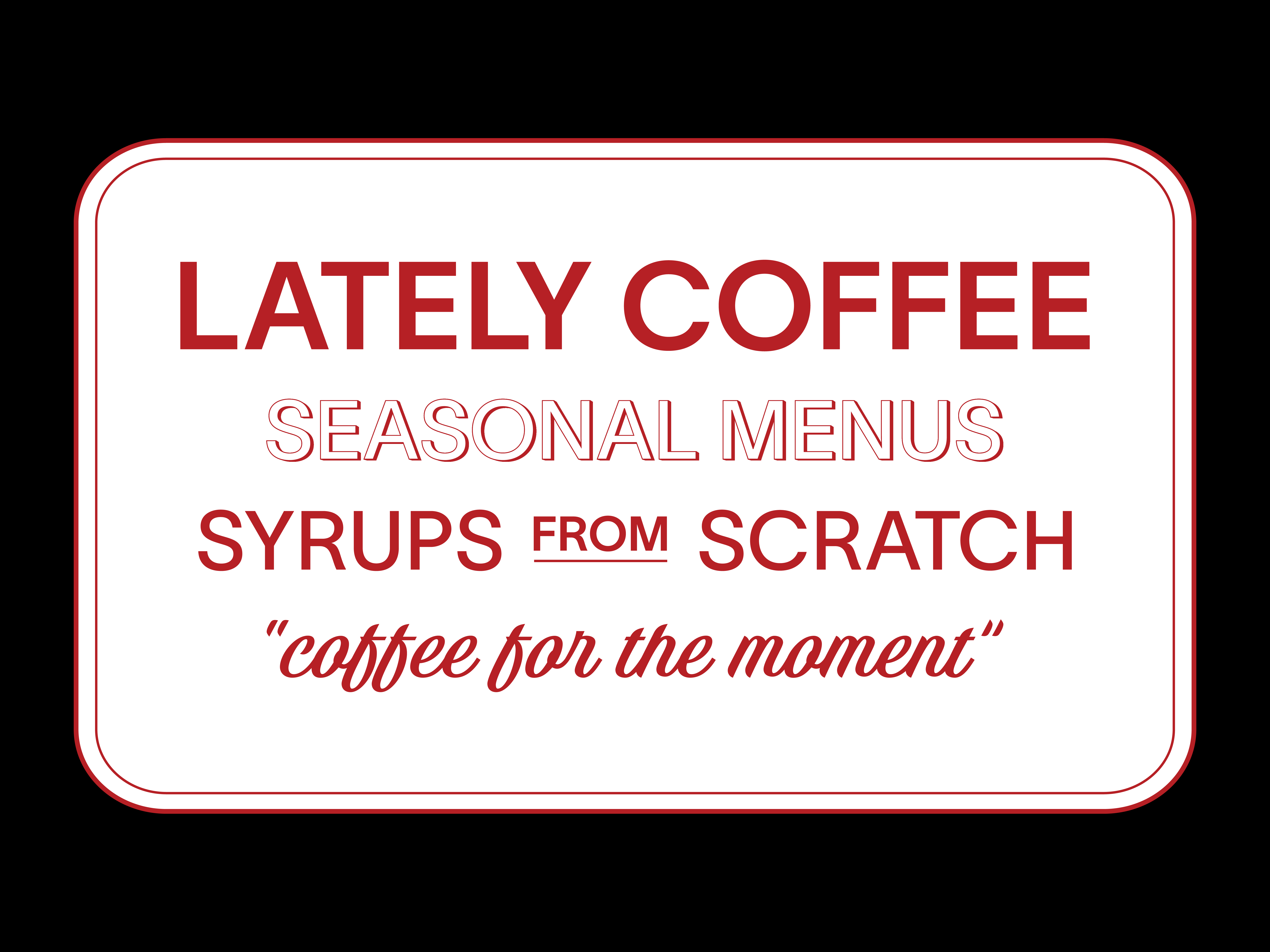 Coffee Cart Badge Design