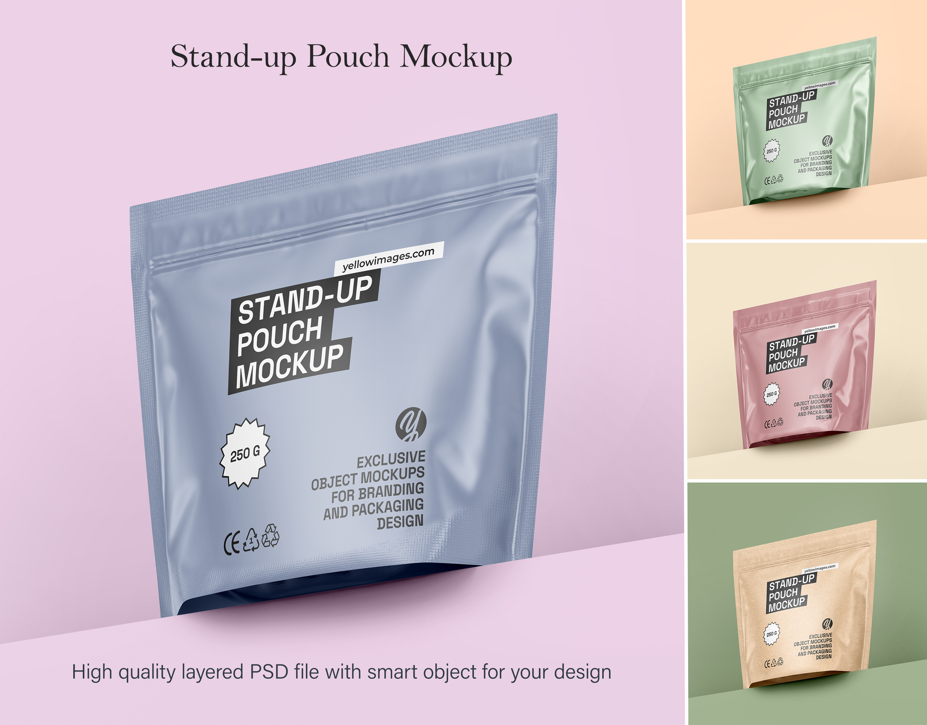 Stand-Up Pouch Mockup