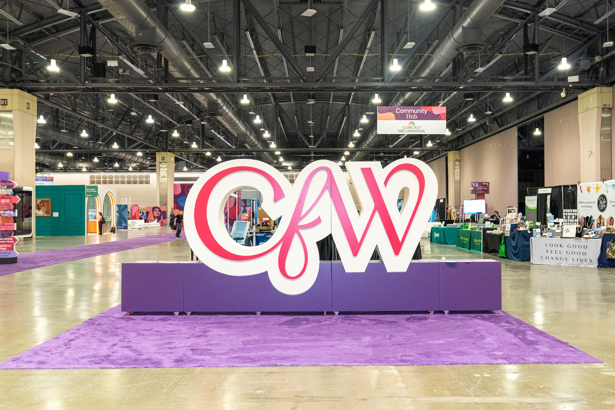 Conferences for Women Event Branding & Design brand conference design event lynx women