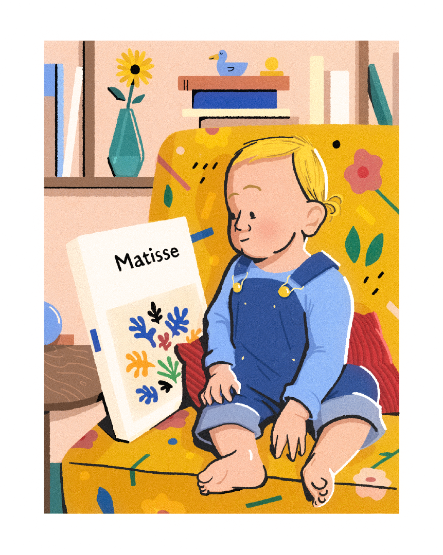 Matisse art colour design drawing illustration kids matisse paris style