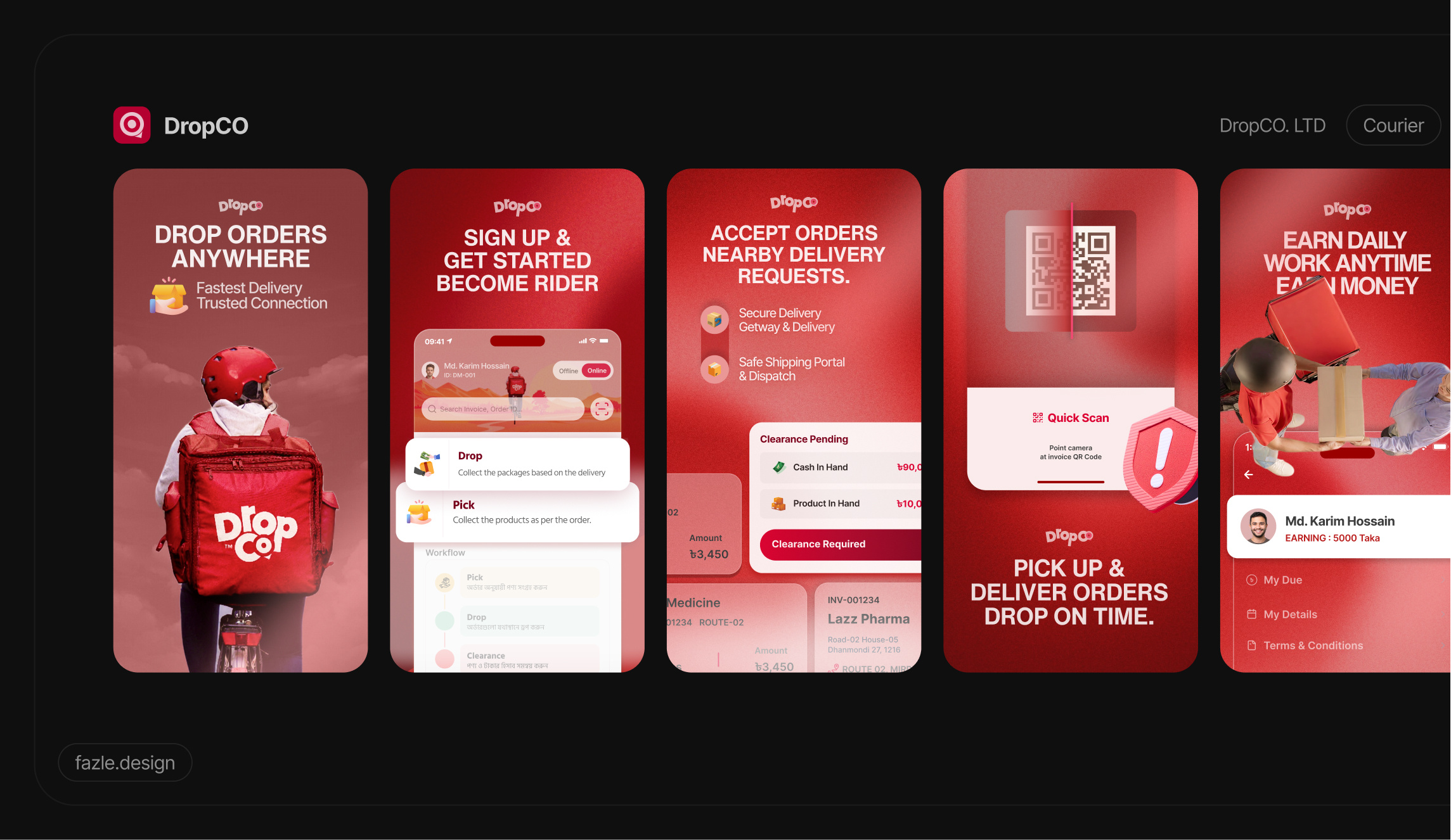 Example of Play Store/App Store Screenshot Design