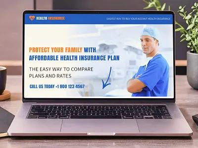 Health Insurance Landing Page Design clean design digital product design figma design fintech ui health app design health insurance healthcare ui insurance landing page insurance platform insurance ui design landing page design medical website modern website responsive design saas landing page startup website ui ux design user experience web ui website inspiration
