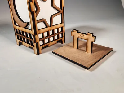Box Project design digital fabrication laser cutter vector