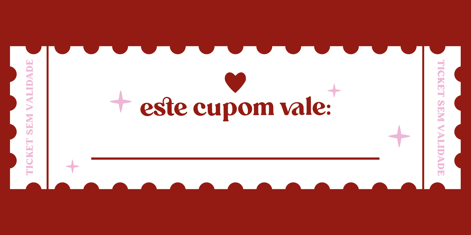Love Coupon branding coupon design graphic design gris illustration illustrator love papelaria prints product red stationary